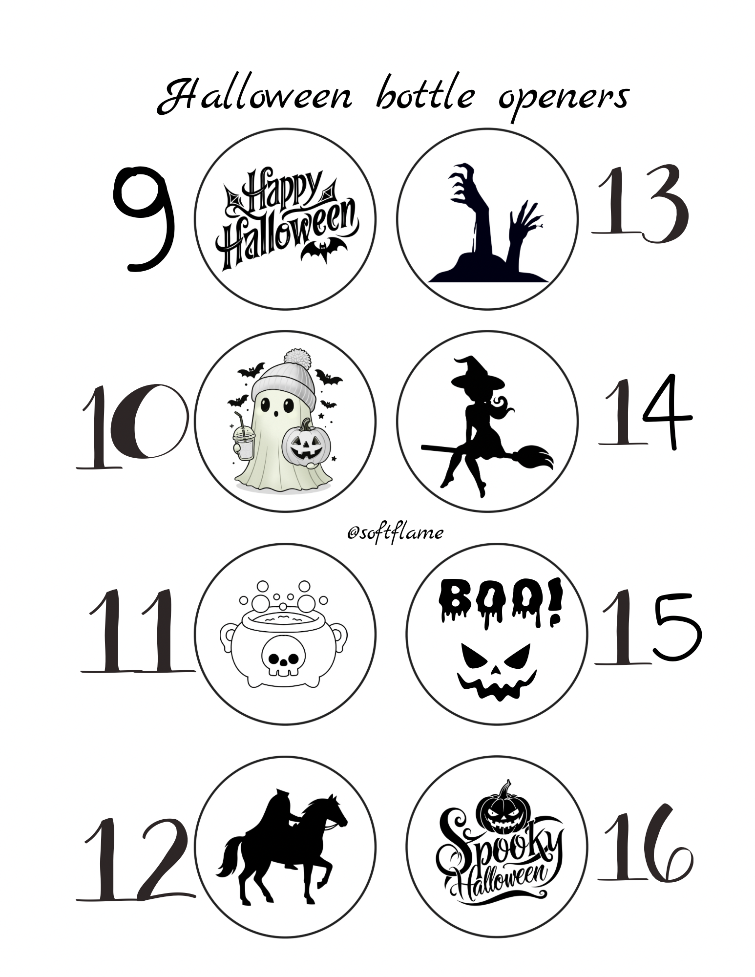 Halloween bottle openers 🎃