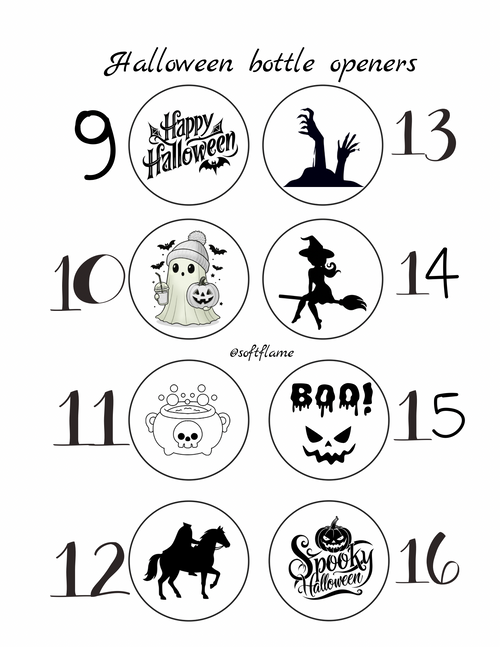 Halloween bottle openers 🎃