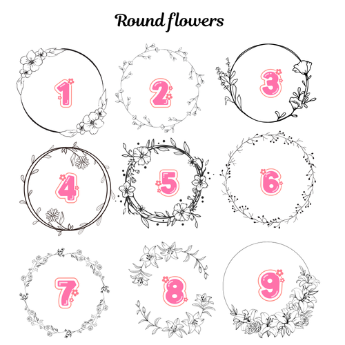 All around flowers